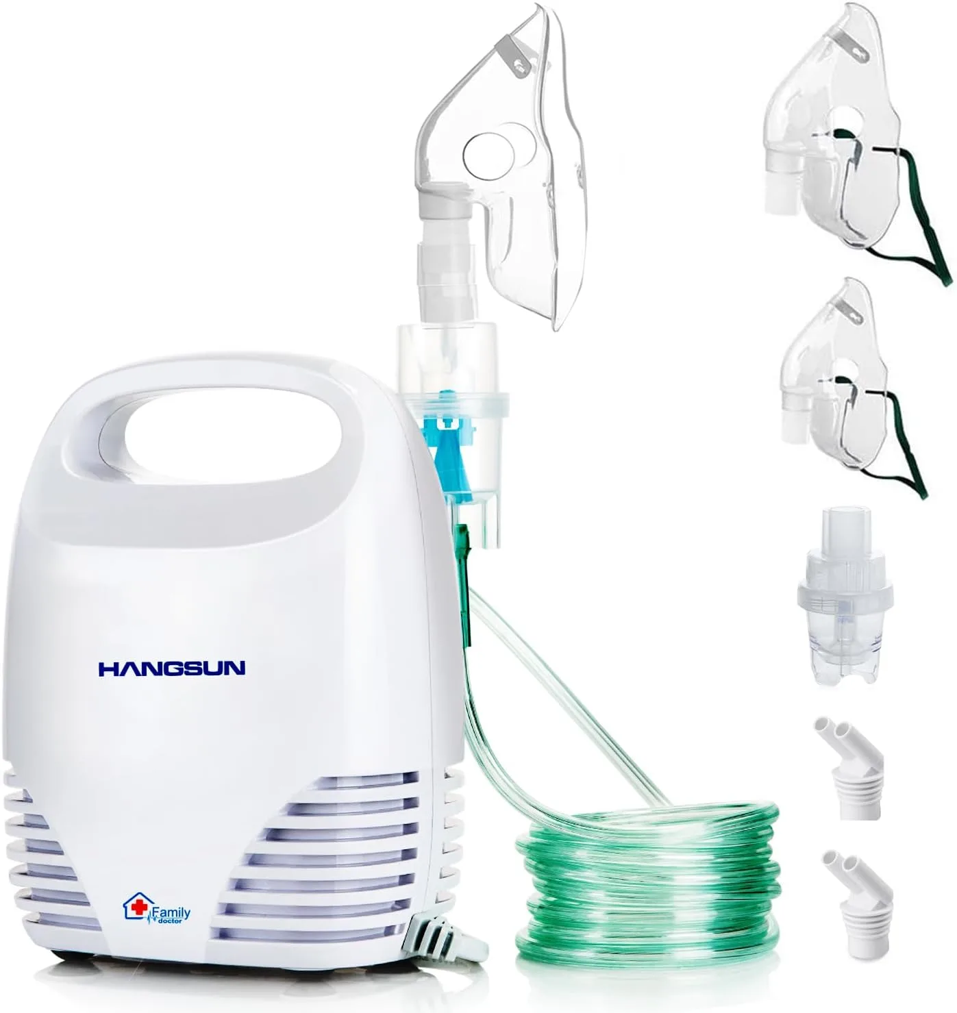 Hangsun Nebuliser Machine For Adults And Kids Compact Compressor System Vaporize