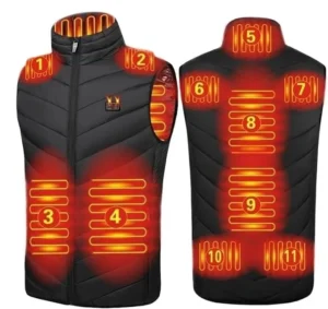 Heated Vests Body Warmer For Women Men Heated Gilet 3 Temperature Levels Electri