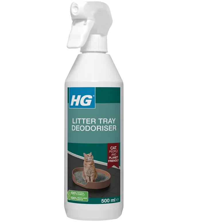Hg Cat Litter Tray Deodorizer Spray Pet Friendly Freshener Effective Cat Urine O