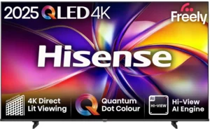 Hisense 55 55e78qtuk Qled Smart Ai TV 4k Direct Lit Viewing Quantum Dot Colour H