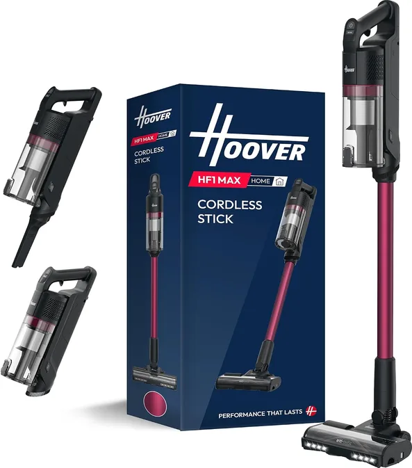 Hoover Hf1 Max Cordless Vacuum Cleaner Stick Up To 50min Runtime Hf1m10h