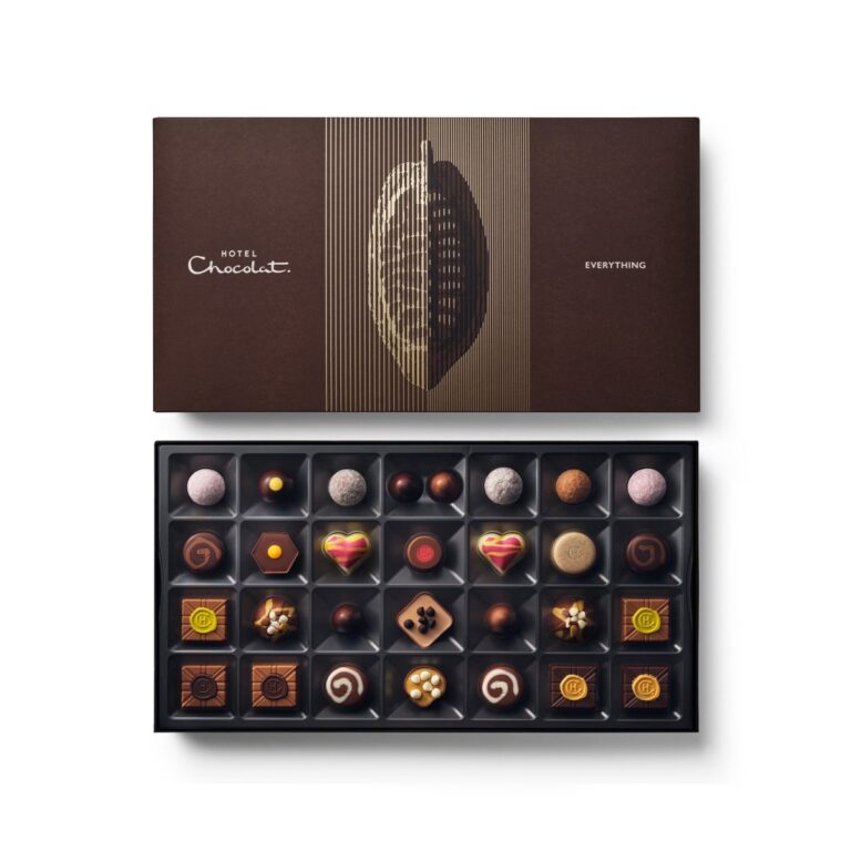 Hotel Chocolat Everything Chocolate Box with 29 assorted chocolates