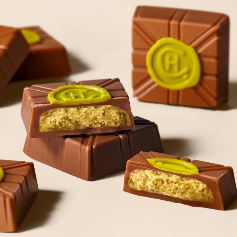 Hotel Chocolat Pistachio Chocolate Trio gift set