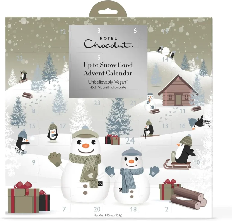 Hotel Chocolat Up To Snow Good Advent Calendar Vegan Nutmilk Chocolate