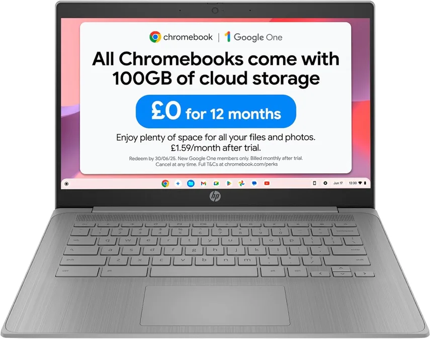 Hp Chromebook 14 Intel Celeron N4500 Processor 4gb Ram 64gb Emmc