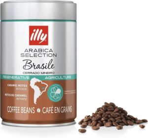 Illy Brazil Coffee Beans 100 Arabica Medium Roast Intensity 5 9 Single Origin Ca