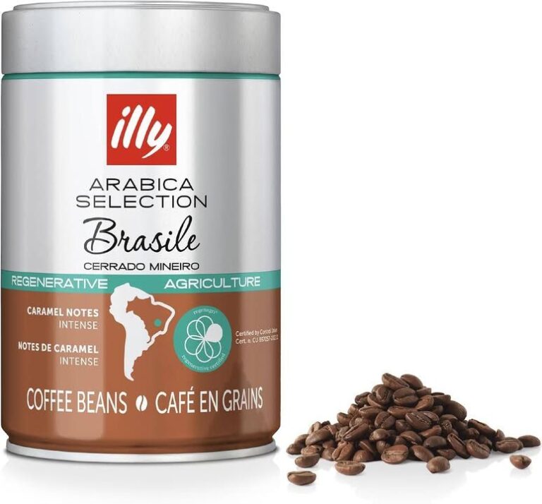 Illy Brazil Coffee Beans 100 Arabica Medium Roast Intensity 5 9 Single Origin Ca