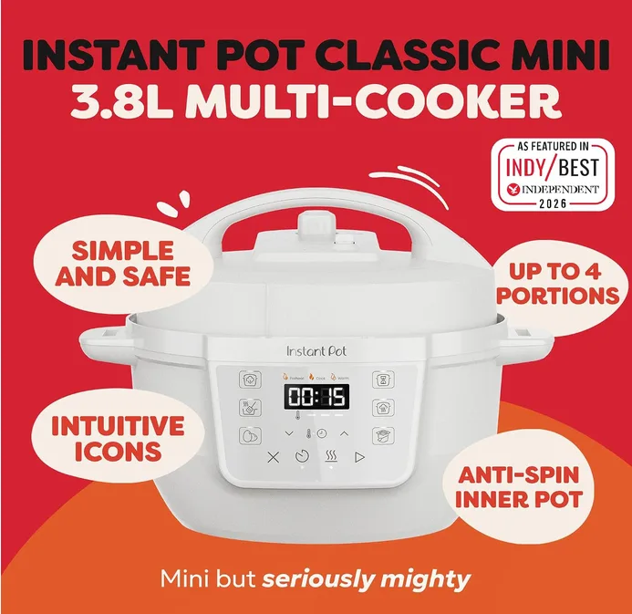 Instant Pot 3 8l Electric Multi Cooker Smart 7 In 1 Pressure And Slow Cooker