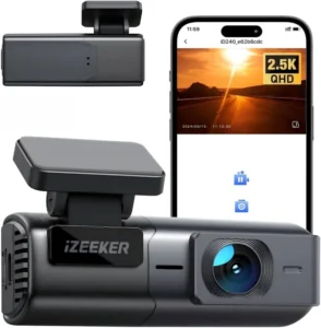 Izeeker Id240 2 5k Dash Cam With WiFi Wdr Parking Mode