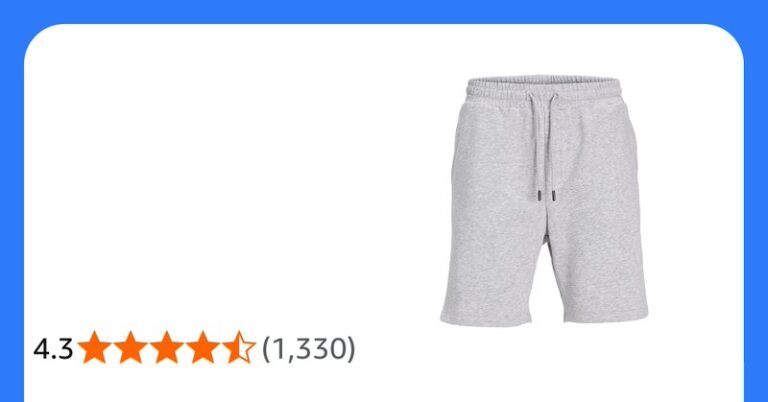 Jack And Jones Bermuda Sweat Shorts Comfort Fit Knee Length Trousers With Side P
