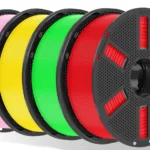 JAYO PLA 3D Printing Filament 1.75 mm Bundle, Total 4.4 kg Multicolor
