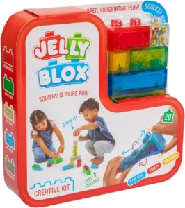 Jelly Blox Creative Kit Includes 20 Blocks Toddler And Preschool Building Blocks
