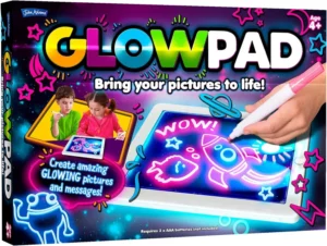 John Adams Glowpad Light Up Drawing Pad Mess Free Arts And Crafts For Kids Desig