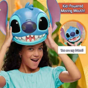 Just Play Disney Stitch Talking Mask With 25 Sounds And Phrases Adjustable Strap