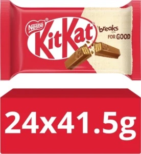 Kitkat 4 Finger Milk Chocolate Biscuit Bar Crispy Wafer 41 5g Multipack Of 24