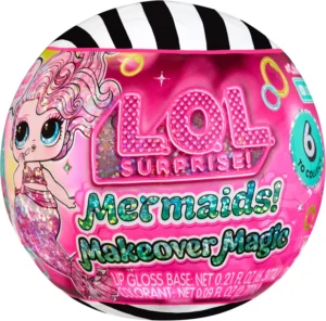 L O L Surprise Mermaids Makeover Magic Tots Diy Wearable Lip Gloss For You And Y