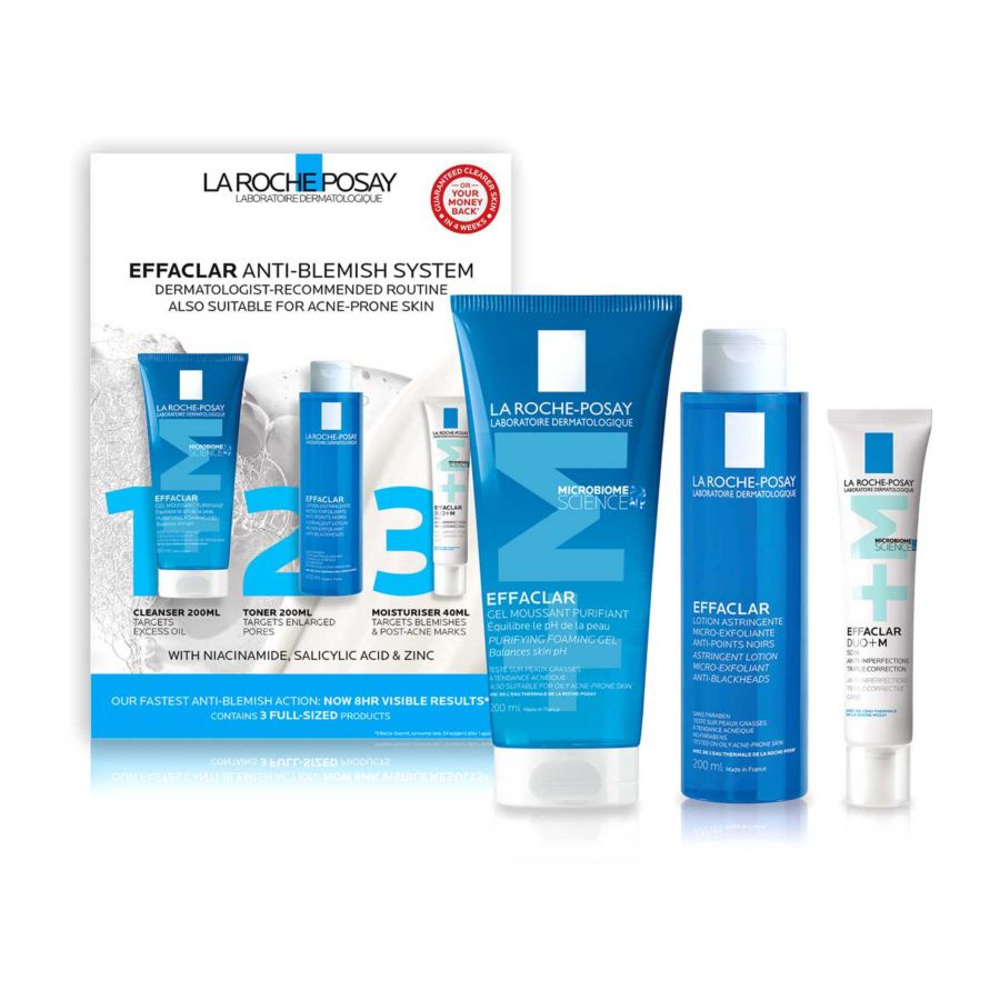 La Roche-Posay Effaclar 3-Step Anti-Blemish System