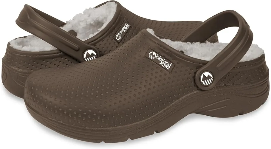 Lakeland Active Men S Fleece Lined Dockray Clogs