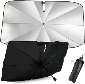 Large Car Windshield Sun Shade Umbrella UV And Heat Protection For Cars Trucks S