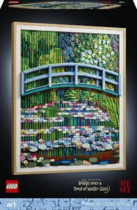 LEGO Art Claude Monet Bridge Over A Pond Of Water Lilies 31220