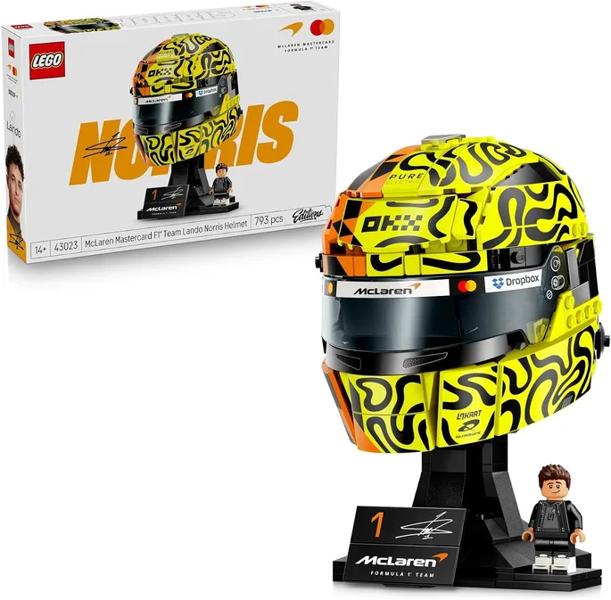 LEGO Editions Mclaren Mastercard F1 Team Lando Norris Helmet 43023