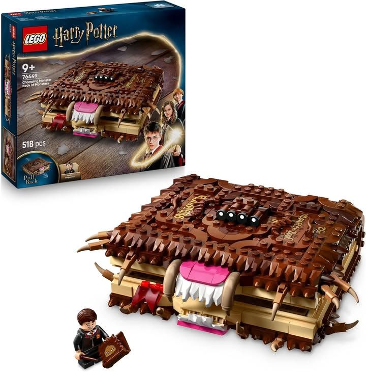 LEGO Harry Potter Chomping Monster Book Of Monsters 76449