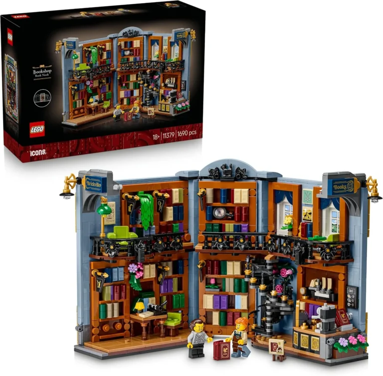 LEGO Icons Bookshop Book Nook 11379