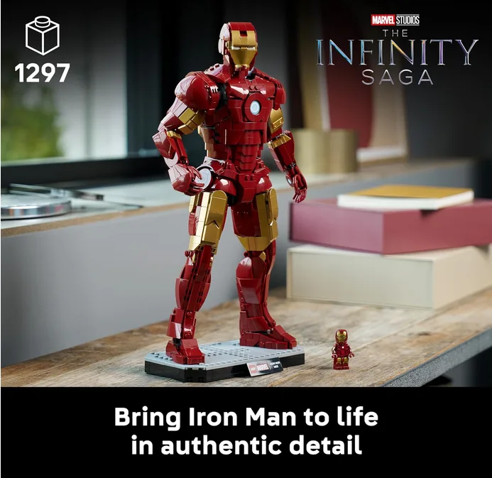 LEGO Marvel Iron Man Mark 3 Collectors Edition 76344