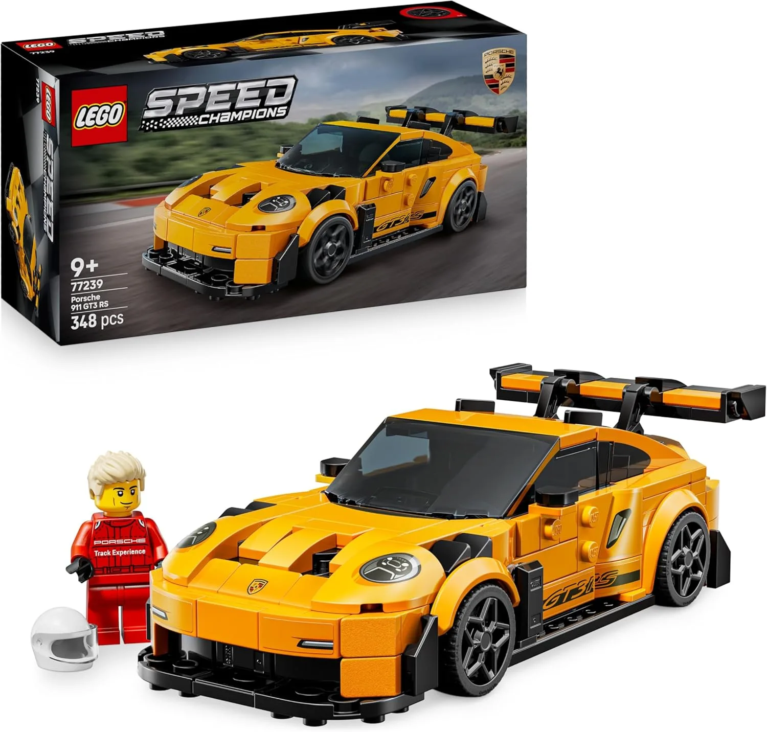 LEGO Speed Champions Porsche 911 Gt3 Rs Super Car 77239