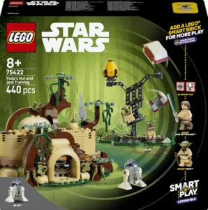 LEGO Star Wars Smart Play Yoda S Hut And Jedi Training 75422