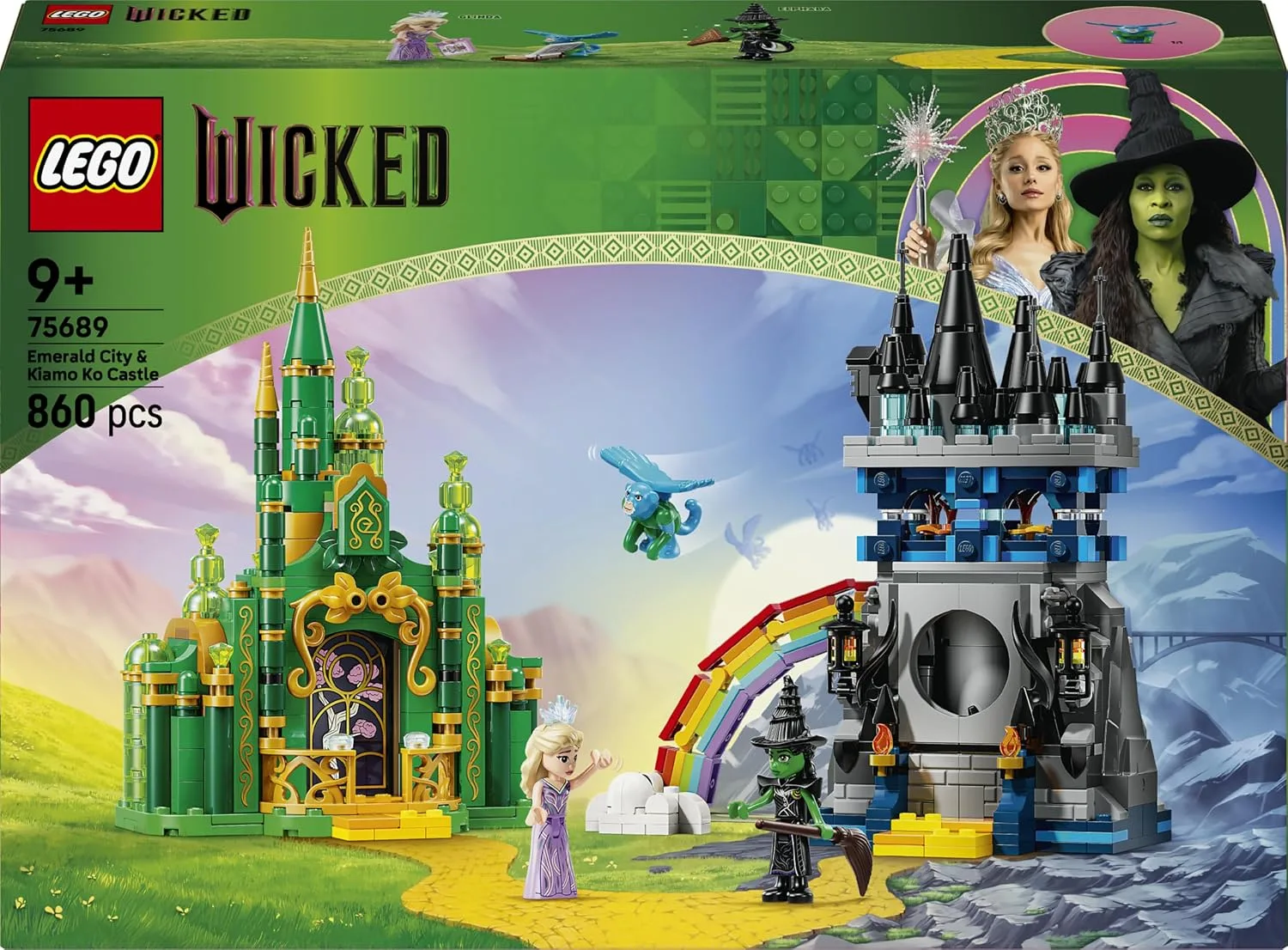 LEGO Wicked Emerald City And Kiamo Ko Castle 75689