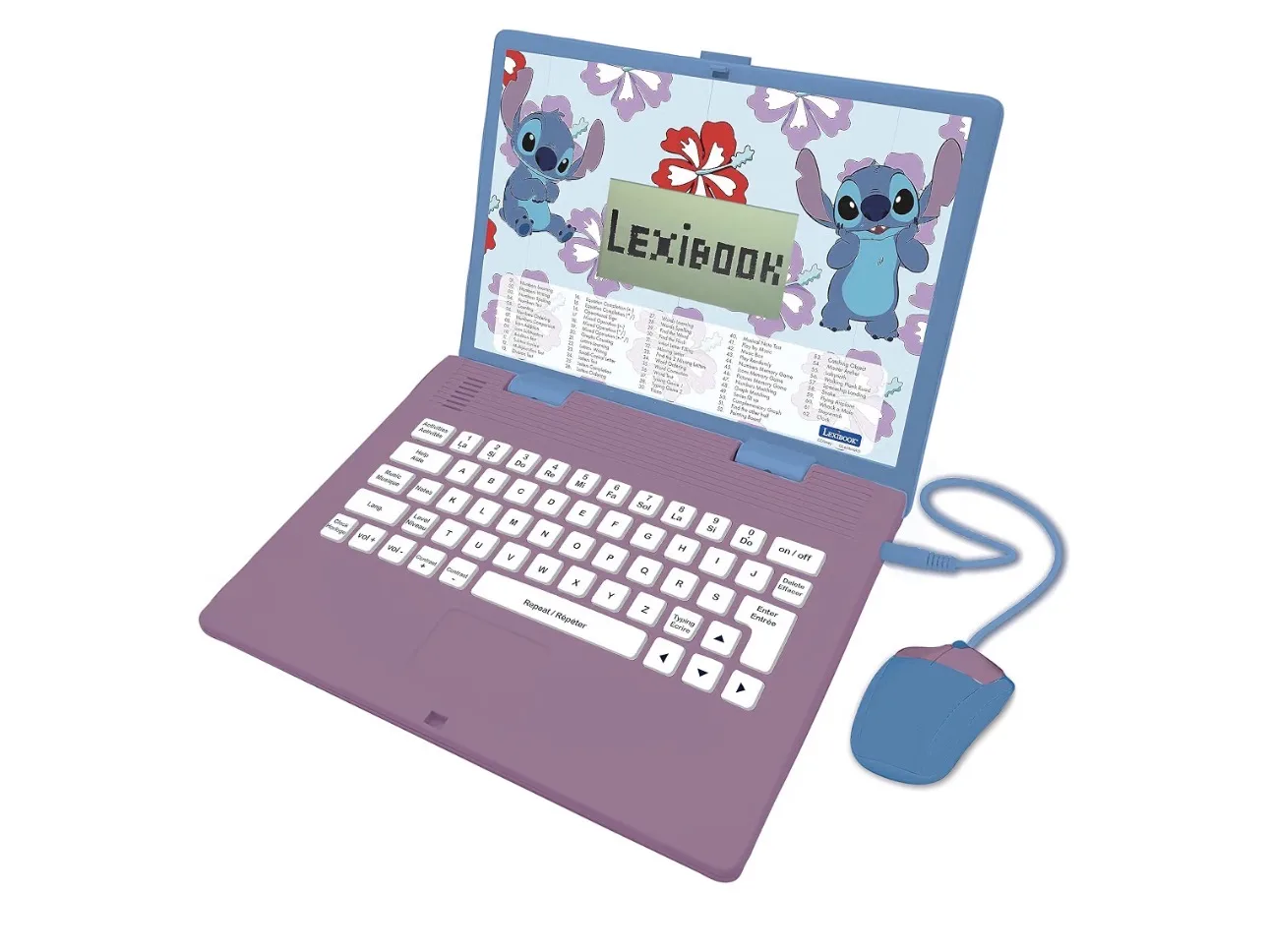 Lexibook Disney Stitch Educational Laptop For Kids Jc598di1