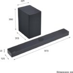 LG USC9S Bluetooth Soundbar for TV with Dolby Atmos & Wireless Subwoofer 3.1 channel