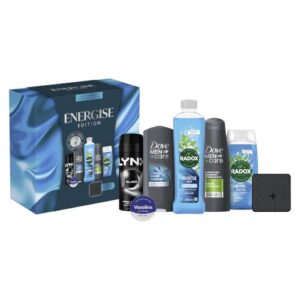 Lynx Radox Dove Men Care Lynx And Vaseline The Energise Edition Gift Set 6 Piece