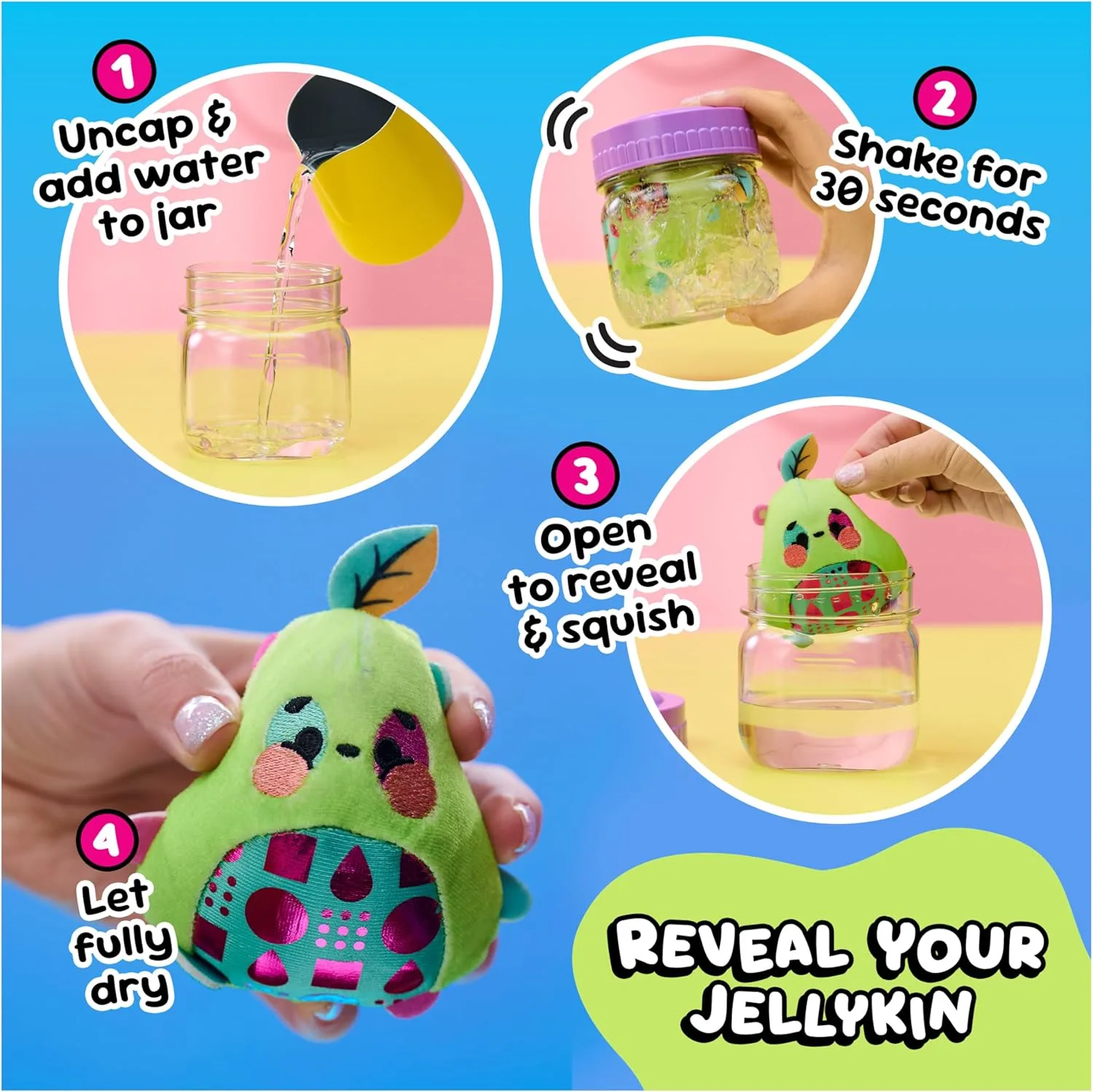 Magic Jellykins 3 Inch Water Activated Surprise Toy Unbox 1 Of 20 Styles