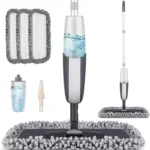 MANGOTIME Spray Mop for Floor Cleaning with 3 Washable Microfibre Pads