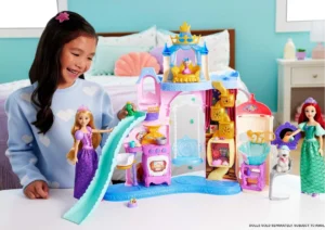Mattel Disney Princess Pet Castle Playset 2 Ft Tall