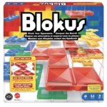Mattel Games Blokus Strategy Board Game for Kids & Families with Color Blind Accessible Pieces & Just One Rule​​