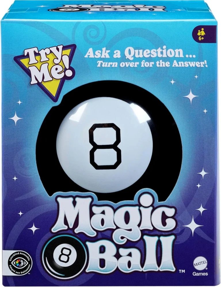 Mattel Games Magic 8 Ball Classic Novelty Toy For Ages 3