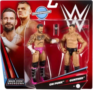 Mattel Wwe Main Event Showdown Action Figures 2 Pack With Accessory