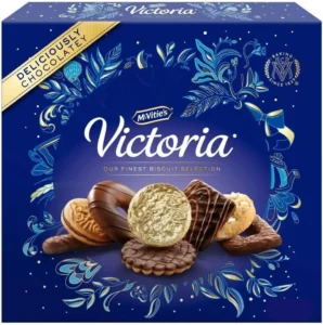 Mcvitie S Victoria Chocolate Biscuits Christmas Selection Box 490 G