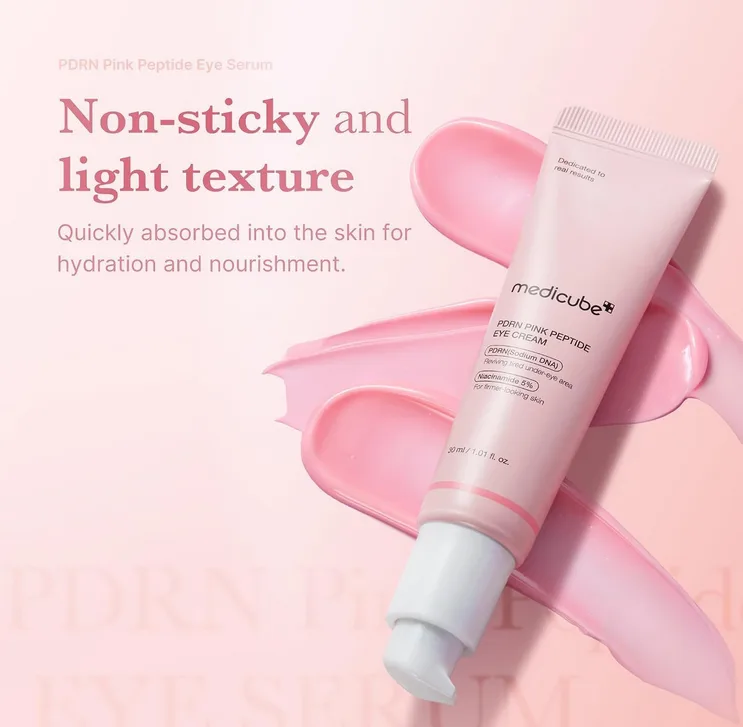 Medicube Eye Serum With Salmon Dna Pdrn And Pink Peptides