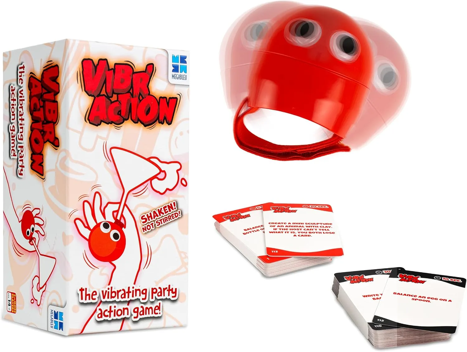 Megableu Vibraction The Hilarious Vibrating Party Action Game Shaken Not Stirred