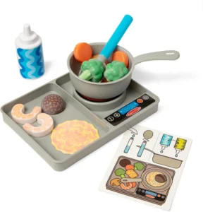 Melissa And Doug Simmer And Stir Stovetop Play Set With Water Wow Colour Reveal