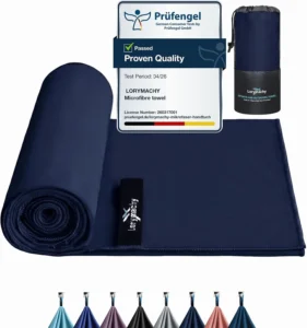 Microfibre Towel 30 60cm Quick Dry Towels For Adults 250 Gsm Lightweight And Hig