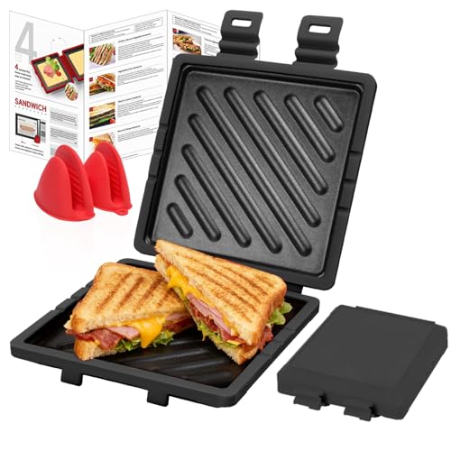 Microwave Toastie Sandwich Maker For Sandwiches Microwave Toastie Maker