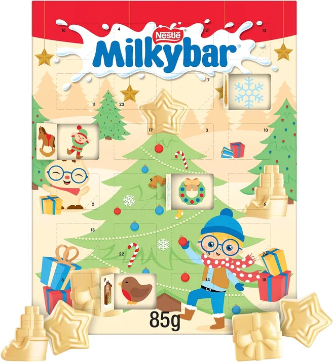 Milkybar Advent Calendar 85g Christmas Pack Of 1