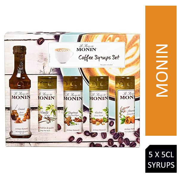 MONIN Coffee Syrup Gift Set gift set