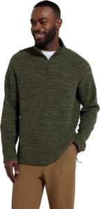 Mountain Warehouse Snowdon Mens Half Zip Fleece Jumper