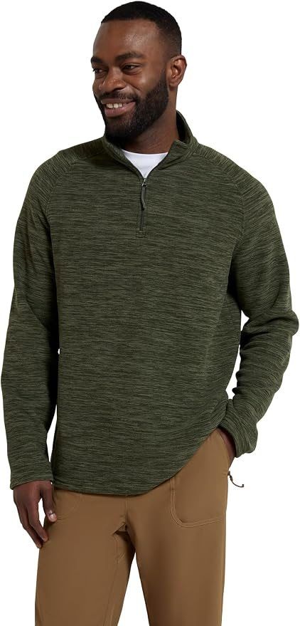 Mountain Warehouse Snowdon Mens Half Zip Fleece Jumper